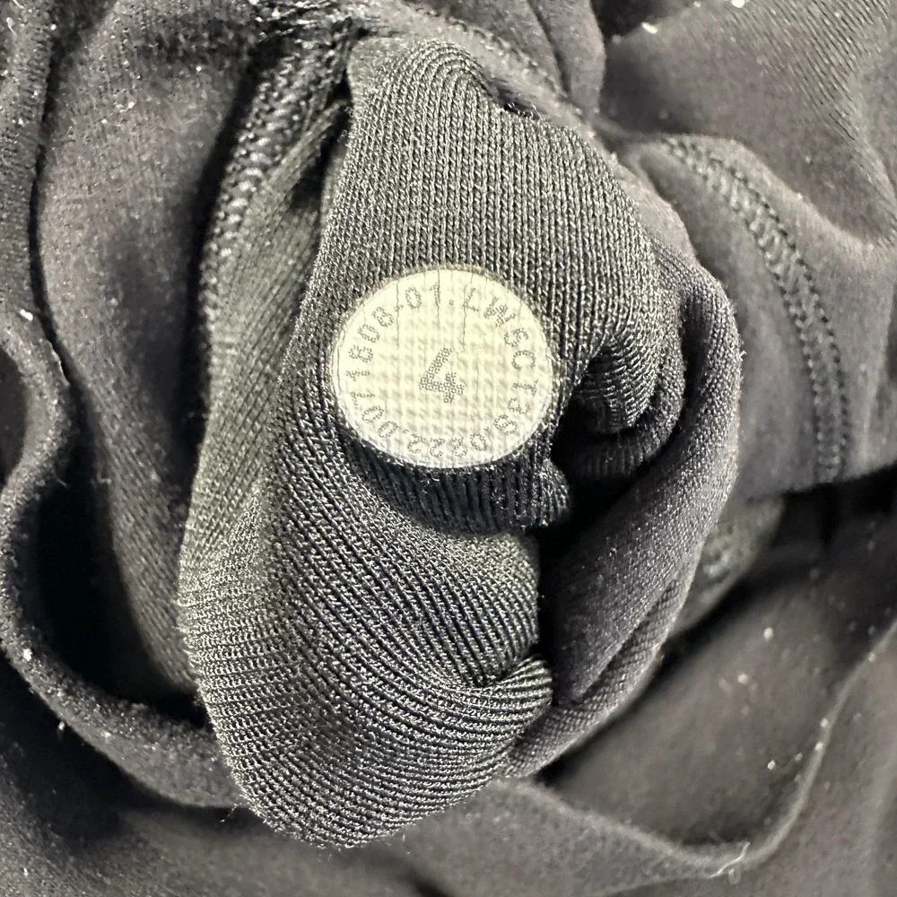 Lululemon Leggings Womens 4 Black High Rise Ankle Yoga Athletic Stretch Gym